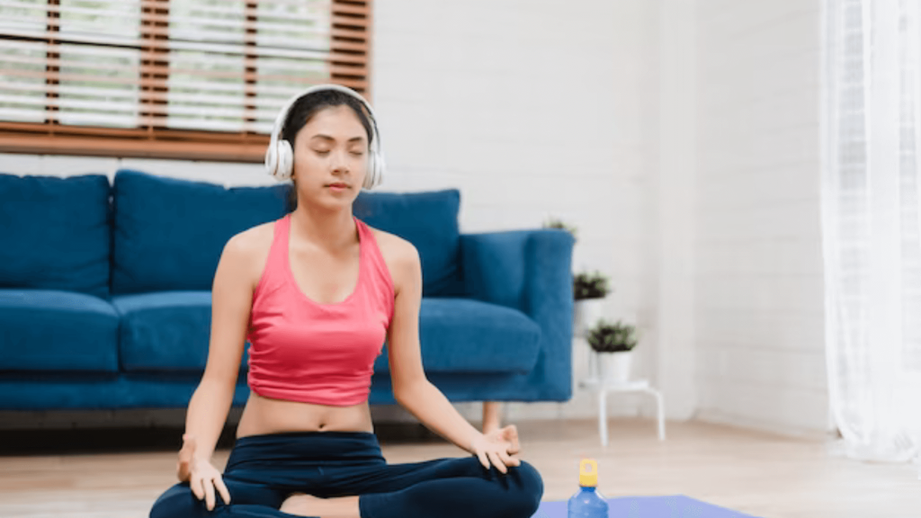 cách hít vào thở ra khi tập yoga