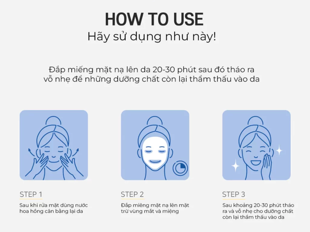 Mặt nạ giảm kích ứng Peptide Hydrating Mask (23gX10ea)