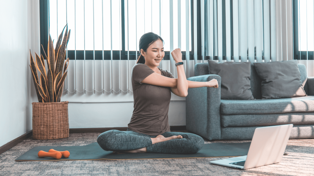cách tập yoga tại nhà 