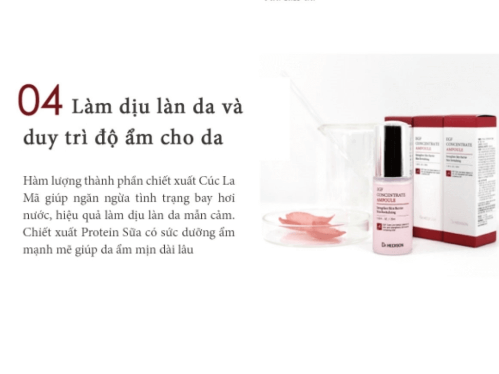 Tinh chất siêu tái tạo tế bào gốc EGF Tinh chất siêu tái tạo tế bào gốc EGF