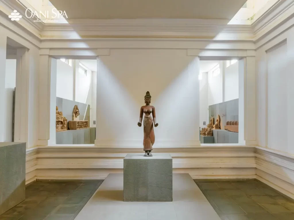 Tượng Bồ Tát Tara tại bảo tàng Chăm Đà Nẵng