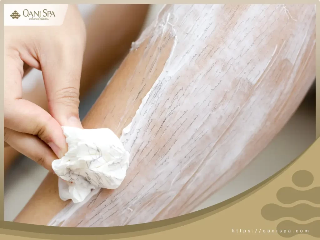 Tẩy lông không gây đau rát, châm chích