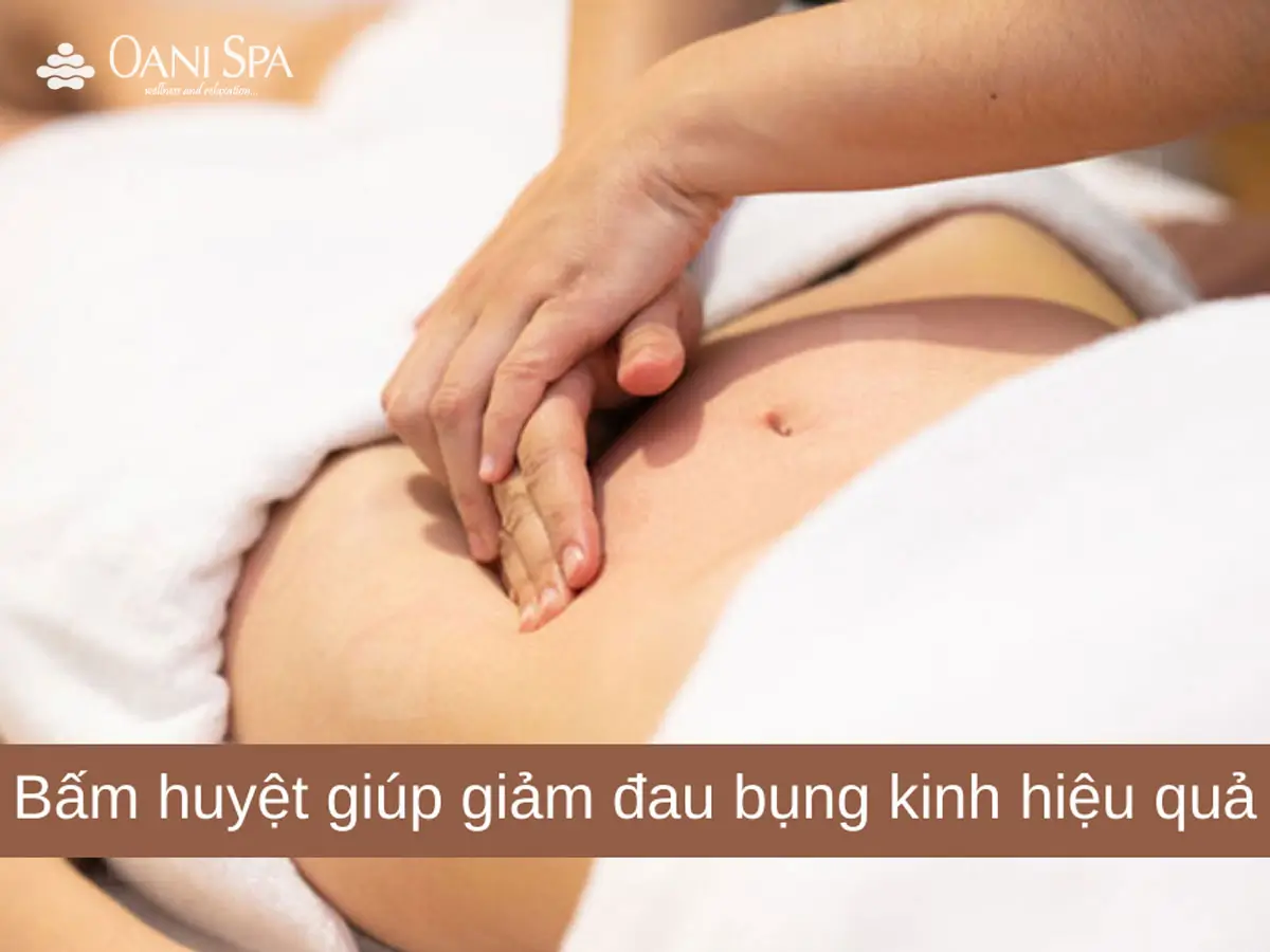 bấm huyệt giảm đau bụng kinh