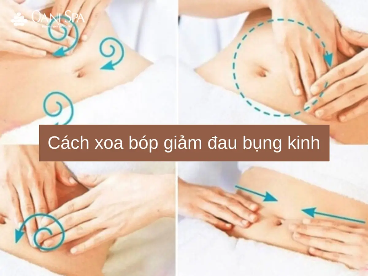 bấm huyệt giảm đau bụng kinh