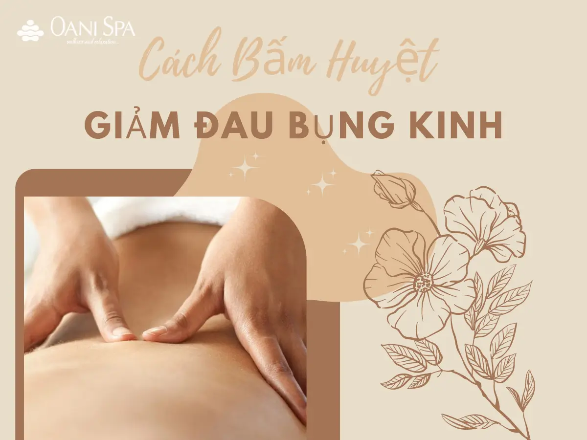 bấm huyệt giảm đau bụng kinh