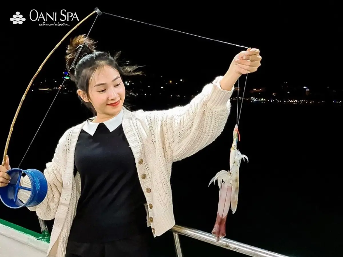 Câu mực đêm Đà Nẵng Câu mực đêm Đà Nẵng