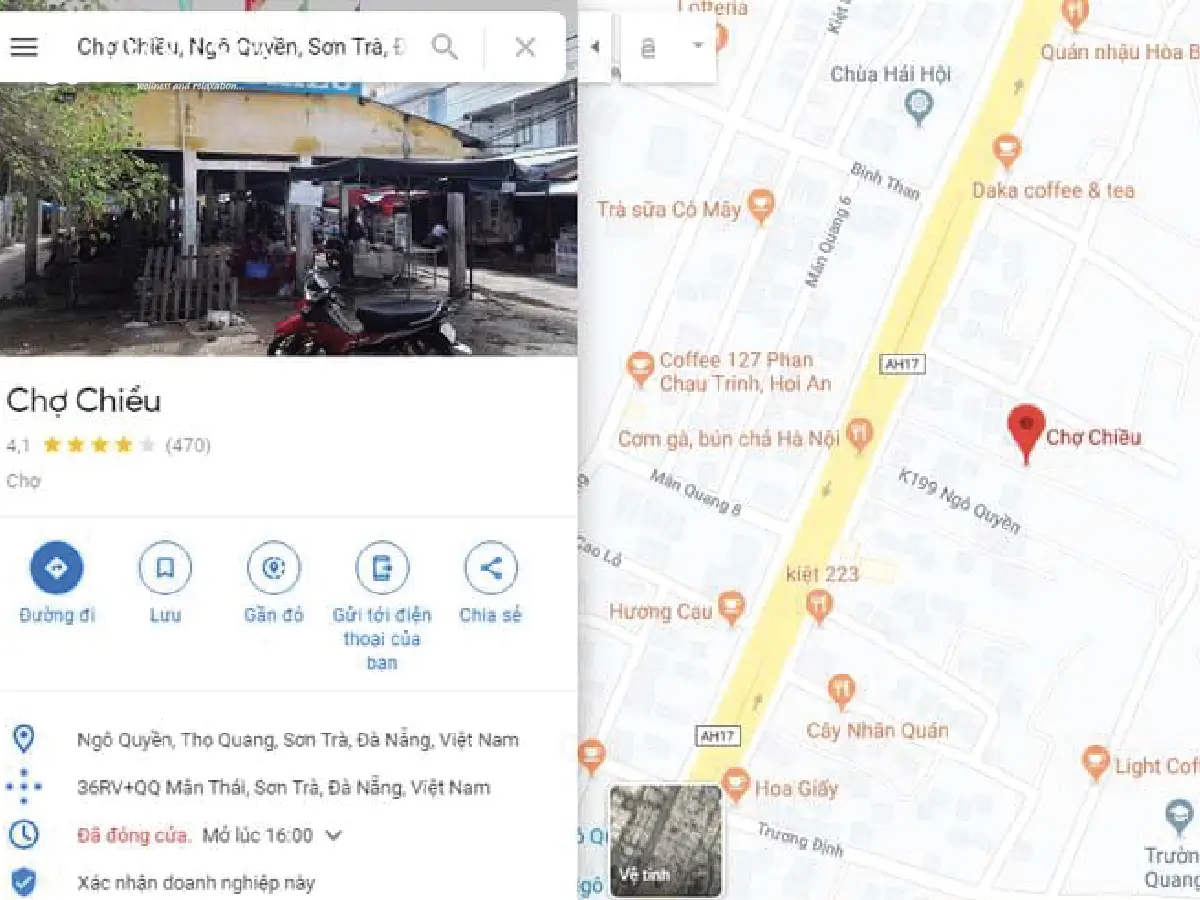 chợ chiều Đà Nẵng