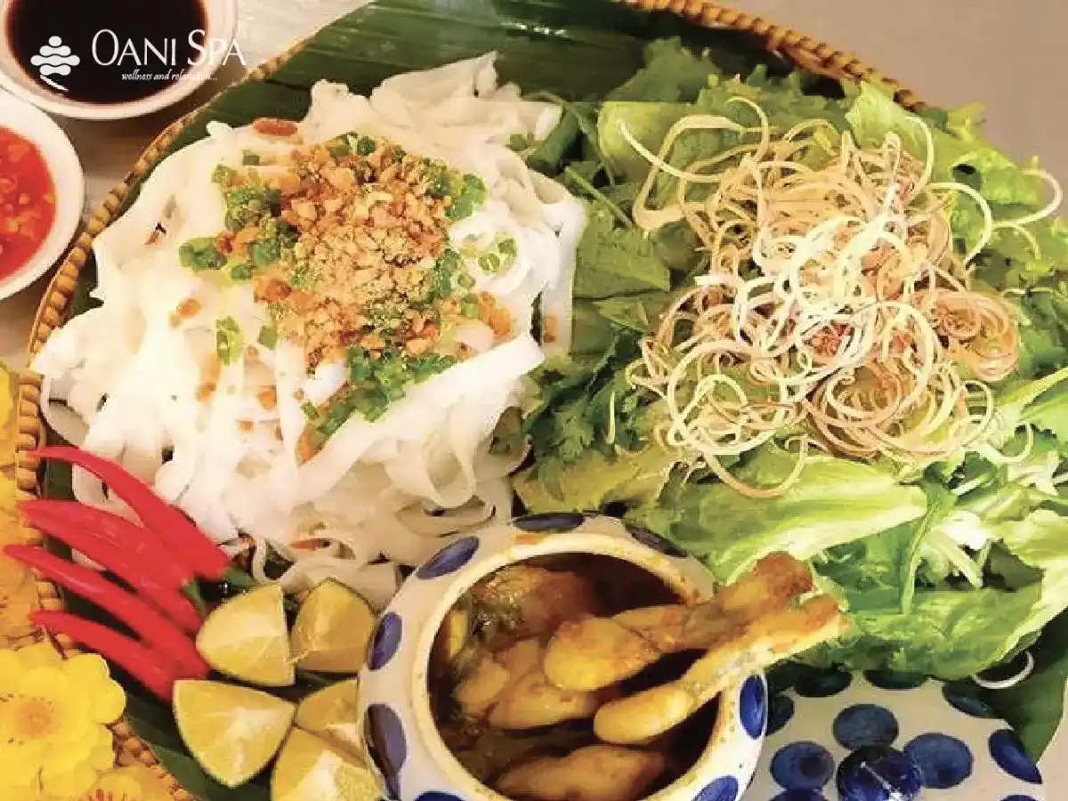 mì quảng ếch bếp Trang