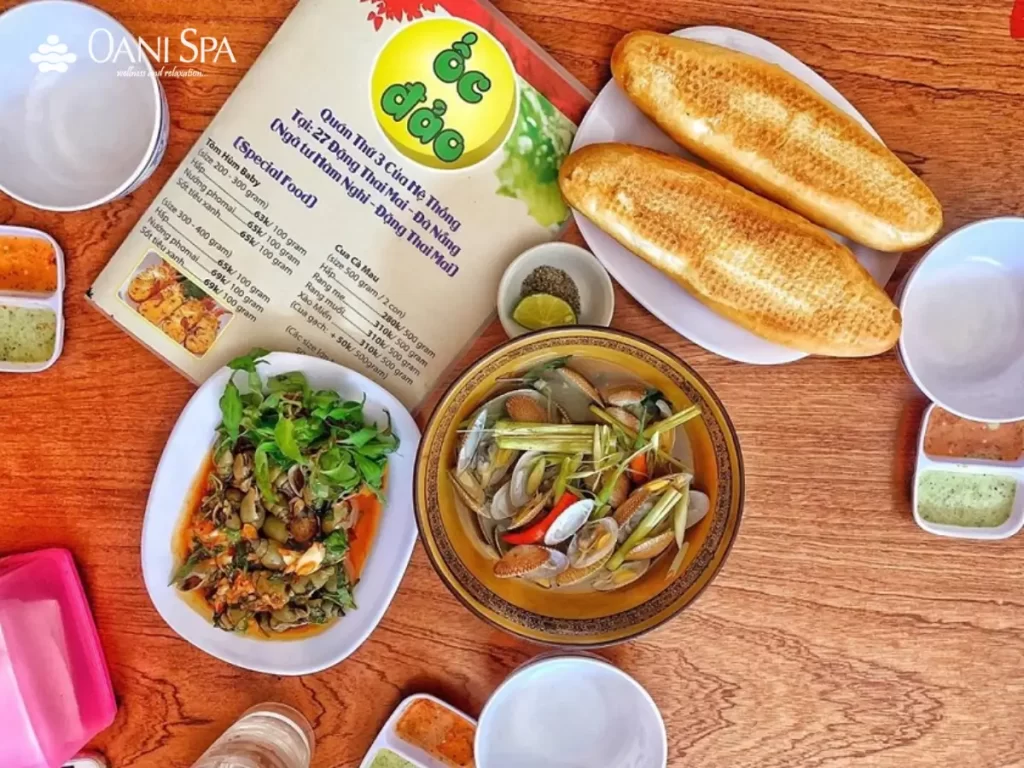 quán ốc ngon Đà Nẵng