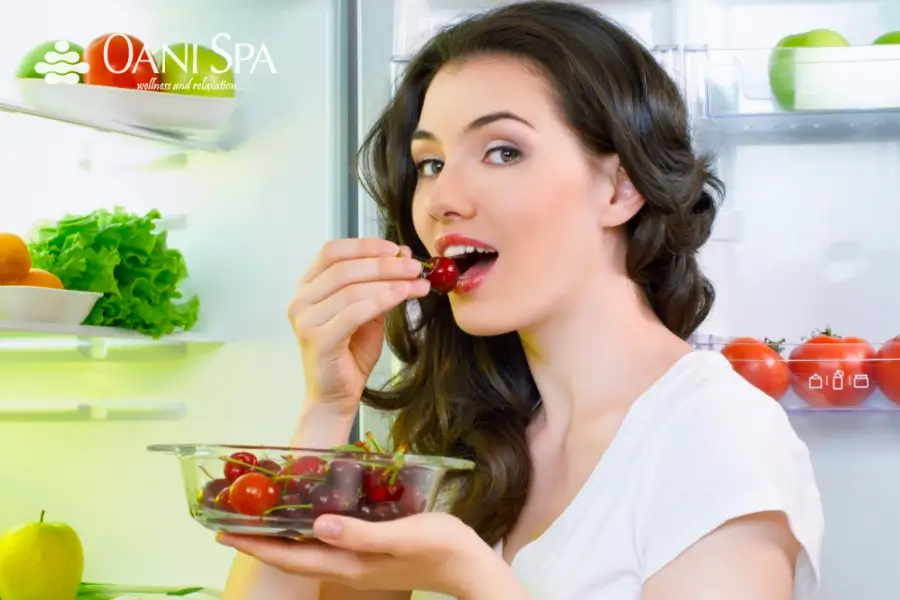 cách chăm sóc da mặt bị ứng dụng Chế độ ăn ảnh hưởng đến cách chăm sóc da