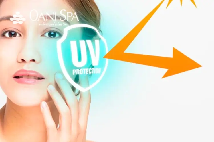 chăm sóc da mặt sau sinh Sử dụng kem chống nắng khi ra ngoài