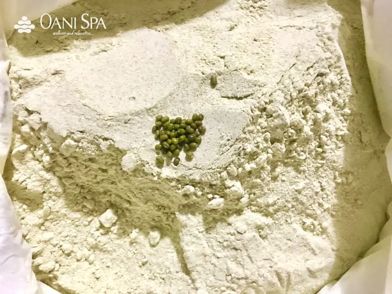 tẩy lông tay Dùng bột đậu xanh tẩy lông tay tại nhà