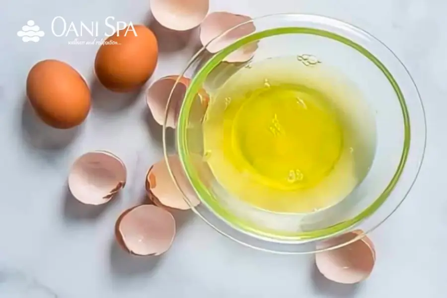 tẩy tế bào chết nách Tẩy da chết ở nách bằng lòng trắng trứng gà