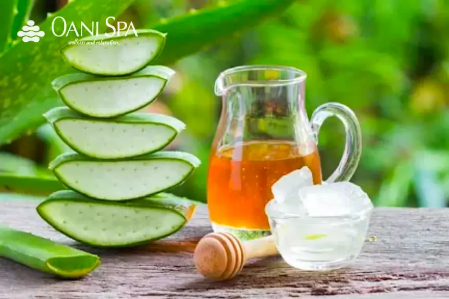 Tẩy tế bào chết từ nha đam và mật ong