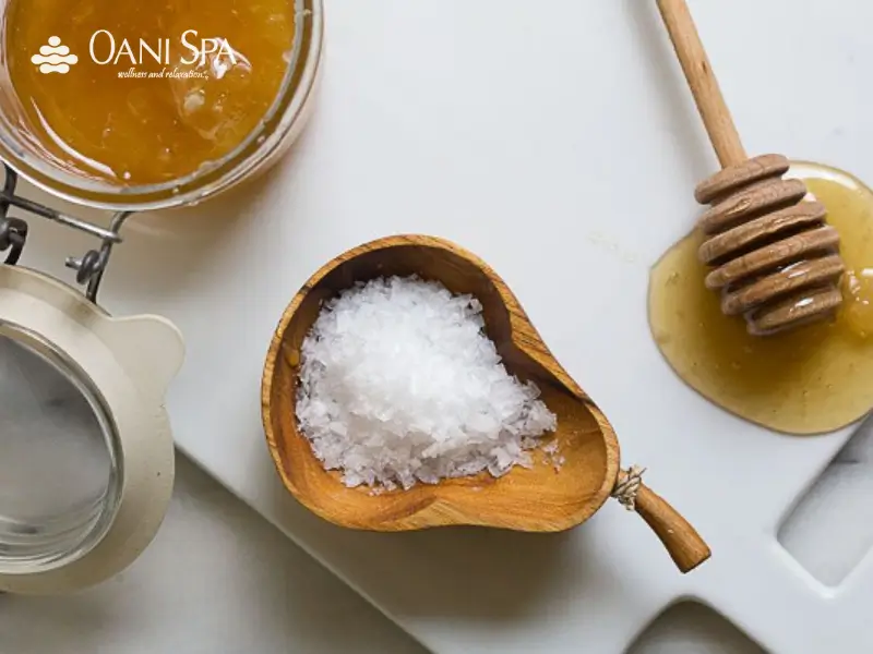 tẩy tế bào chết tóc Dùng muối tẩy tế bào chết cho tóc