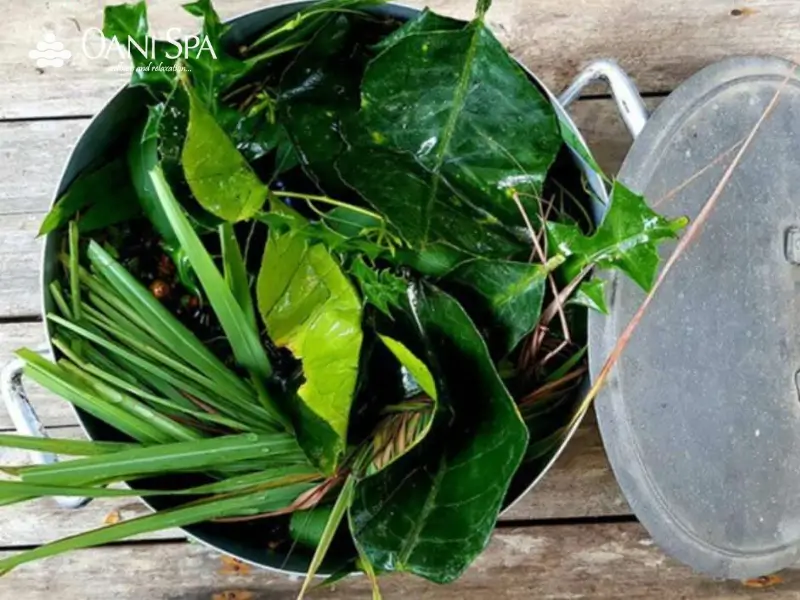 xông hơi giải cảm Nguyên liệu xông hơi giải cảm