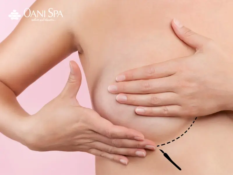 cách massage ngực tăng size Massage ngực theo vòng xoắn ốc