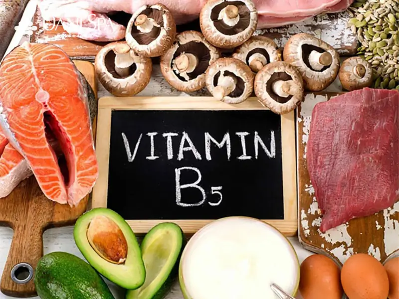 cách bổ sung vitamin B5 cho da mặt