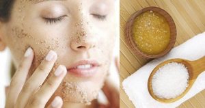 Tẩy da chết bằng muối biển