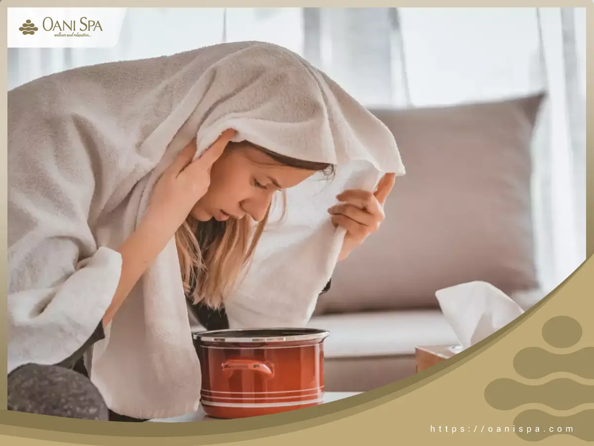 bị mụn có nên xông mặt không