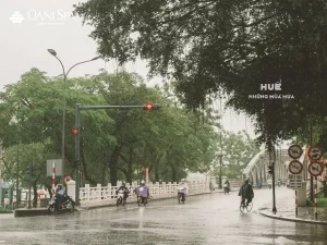 mùa mưa ở huế