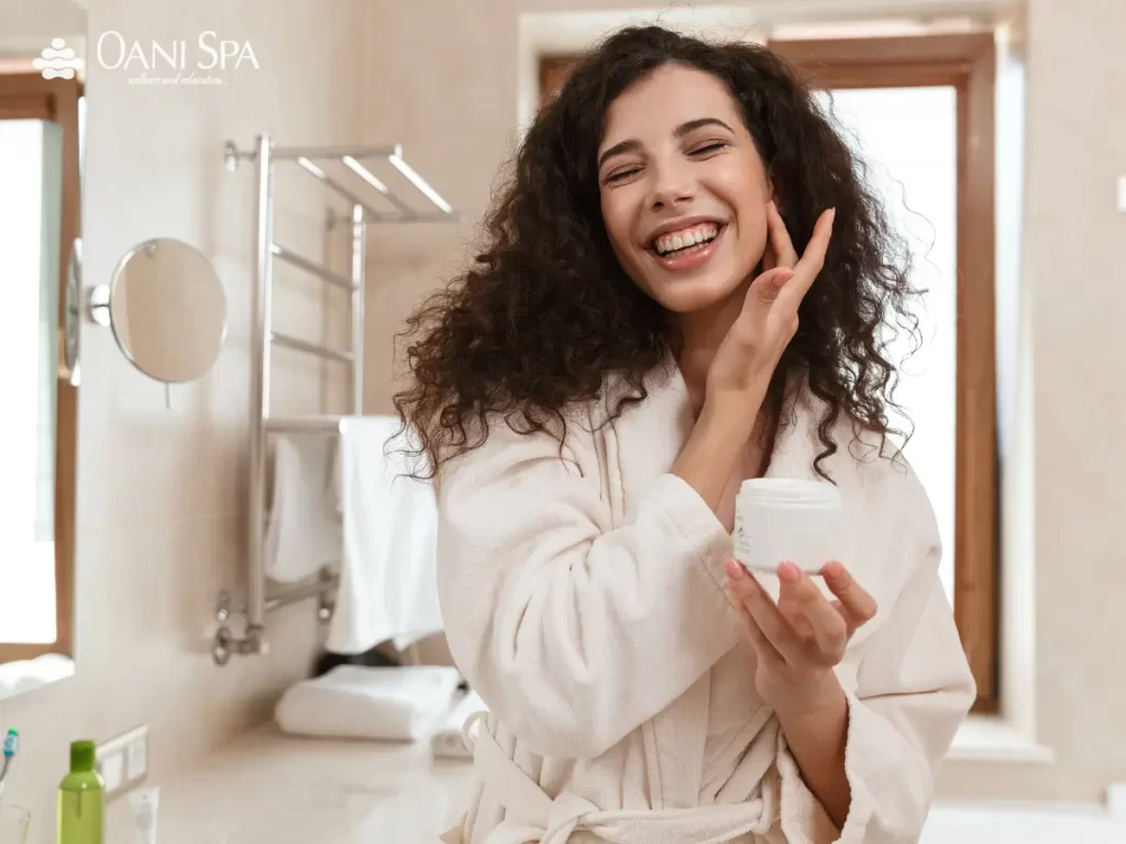 chăm sóc da mặt Sử dụng kem dưỡng để cấp ẩm cho da mặt tối hơn