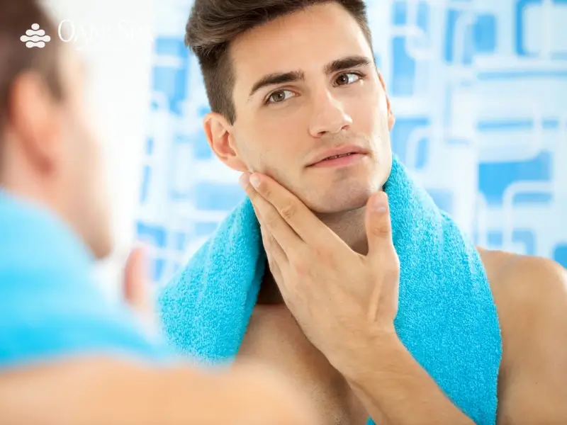 chăm sóc da mặt cho nam Xác định loại da trước khi tìm hiểu quy trình chăm sóc