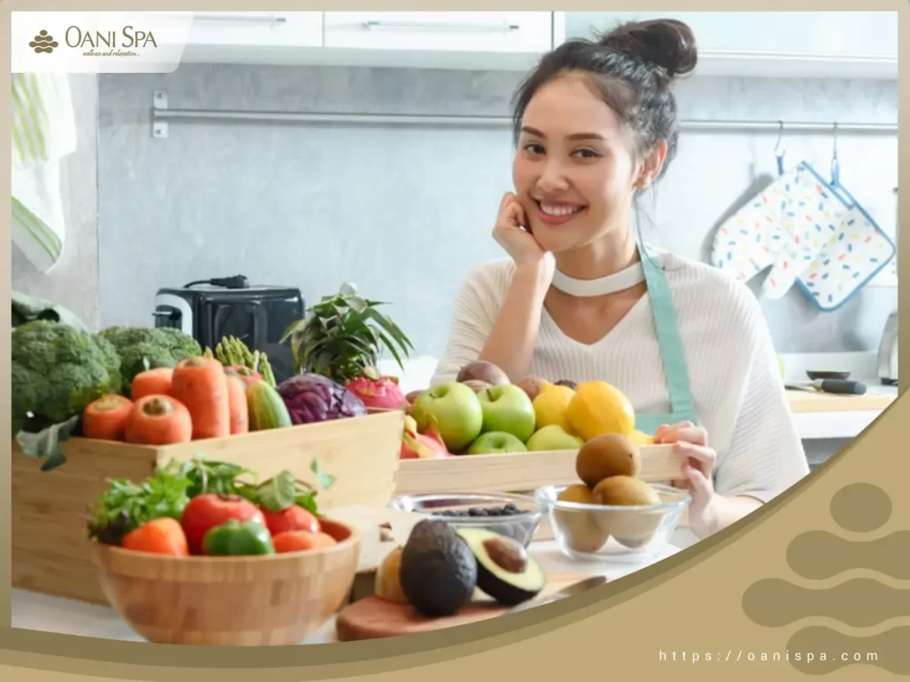 chống lão hoá Ăn uống lành mạnh để chống lão hoá da