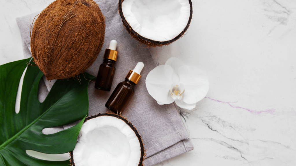 massage mặt bằng dầu dừa thẩm thấu vào da nhanh hơn và đạt hiệu quả cao nhất.