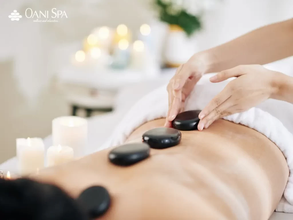 massage body Massage đá nóng