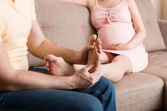 cách massage ngực cho bà bầu