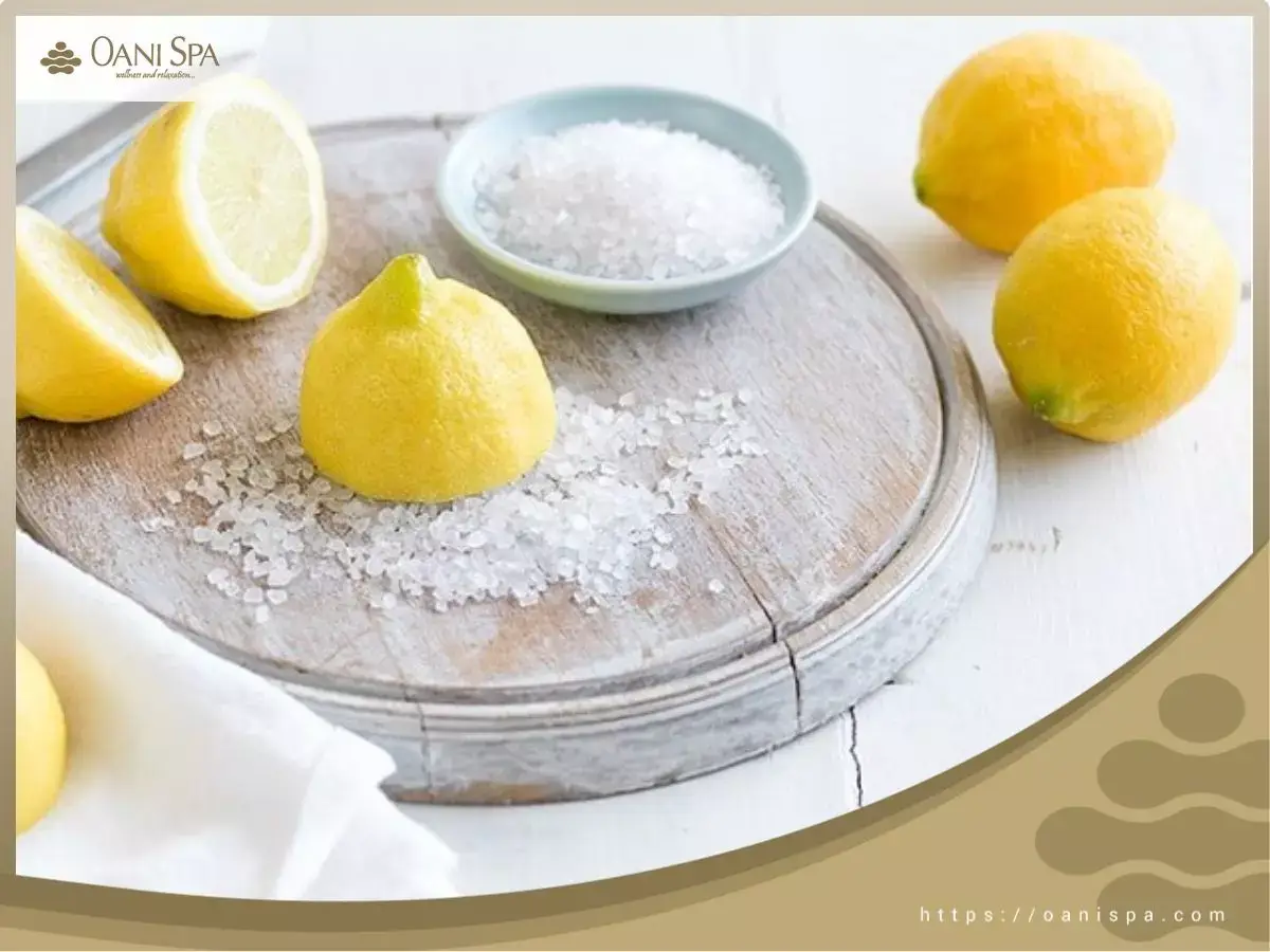 tẩy da chết bằng chanh