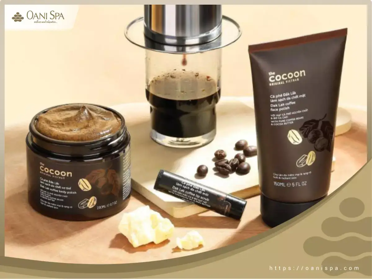 tẩy tế bào chết trước hay rửa mặt trước Sản phẩm nhà Cocoon cam kết làm từ thực vật 100%