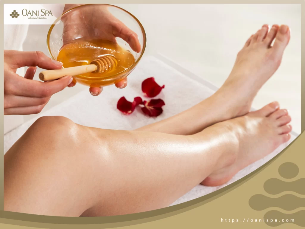 Wax lông bằng mật ong và đường